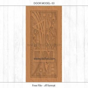 free cnc design door