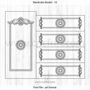 wardrobe with drawers