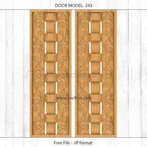 cnc design for door