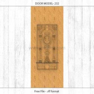 cnc wood door design
