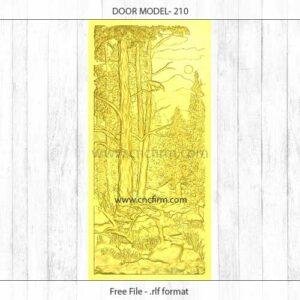 main door cnc cutting design